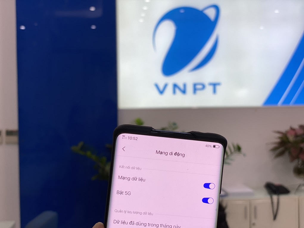 Dùng thử VinaPhone 5G trên thiết bị di động